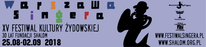 Festiwal Kultury Żydowskiej Warszawa Singera