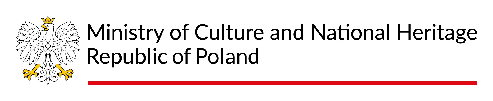 Logo Ministerstwa Kultury i Dziedzictwa Narodowego