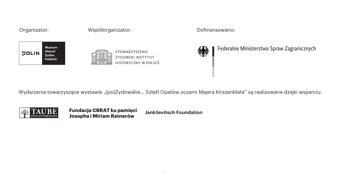 Logotypy organizatora, współorganizatora i partnerów Nocy Muzeów 2024.