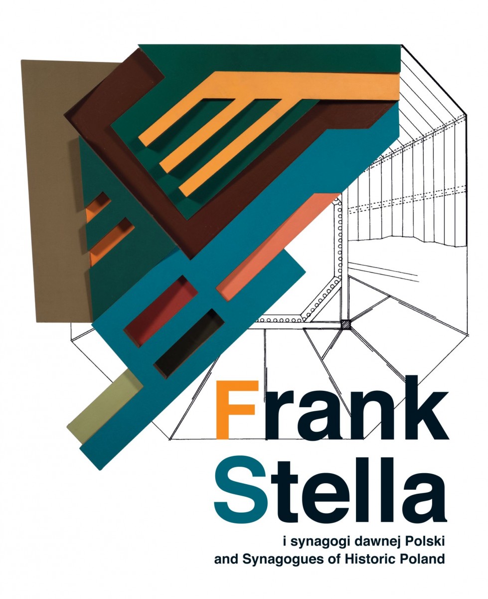 „Frank Stella i synagogi dawnej Polski" - katalog wystawy - okładka