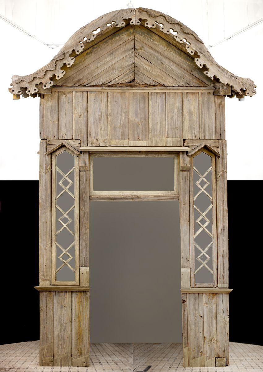 Drewniana kuczka - szałas budowany w święto Sukkot.