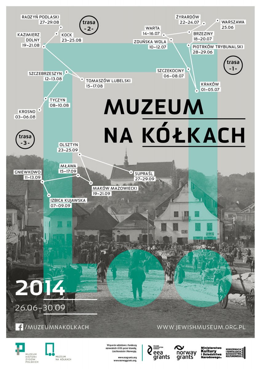 Plakat Muzeum na kółkach 2014