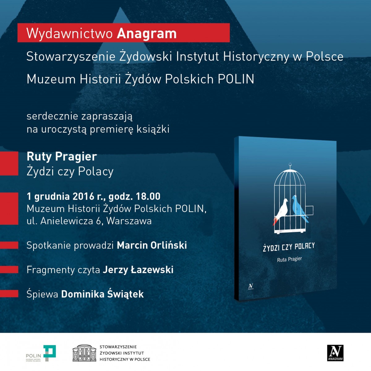 Czytelnia POLIN: spotkanie z autorką książki "Żydzi czy Polacy"