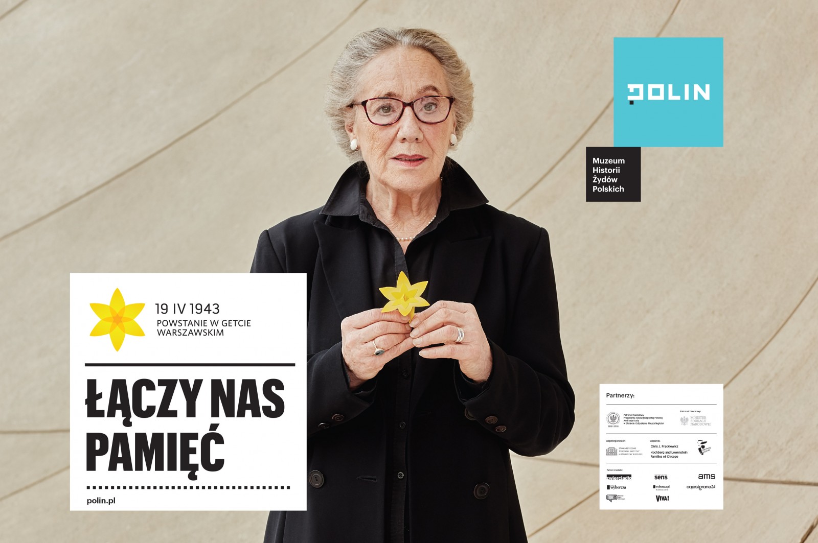 Akcja społeczno-edukacyjna Żonkile, 2018, Maja Komorowska, Ambasadorka