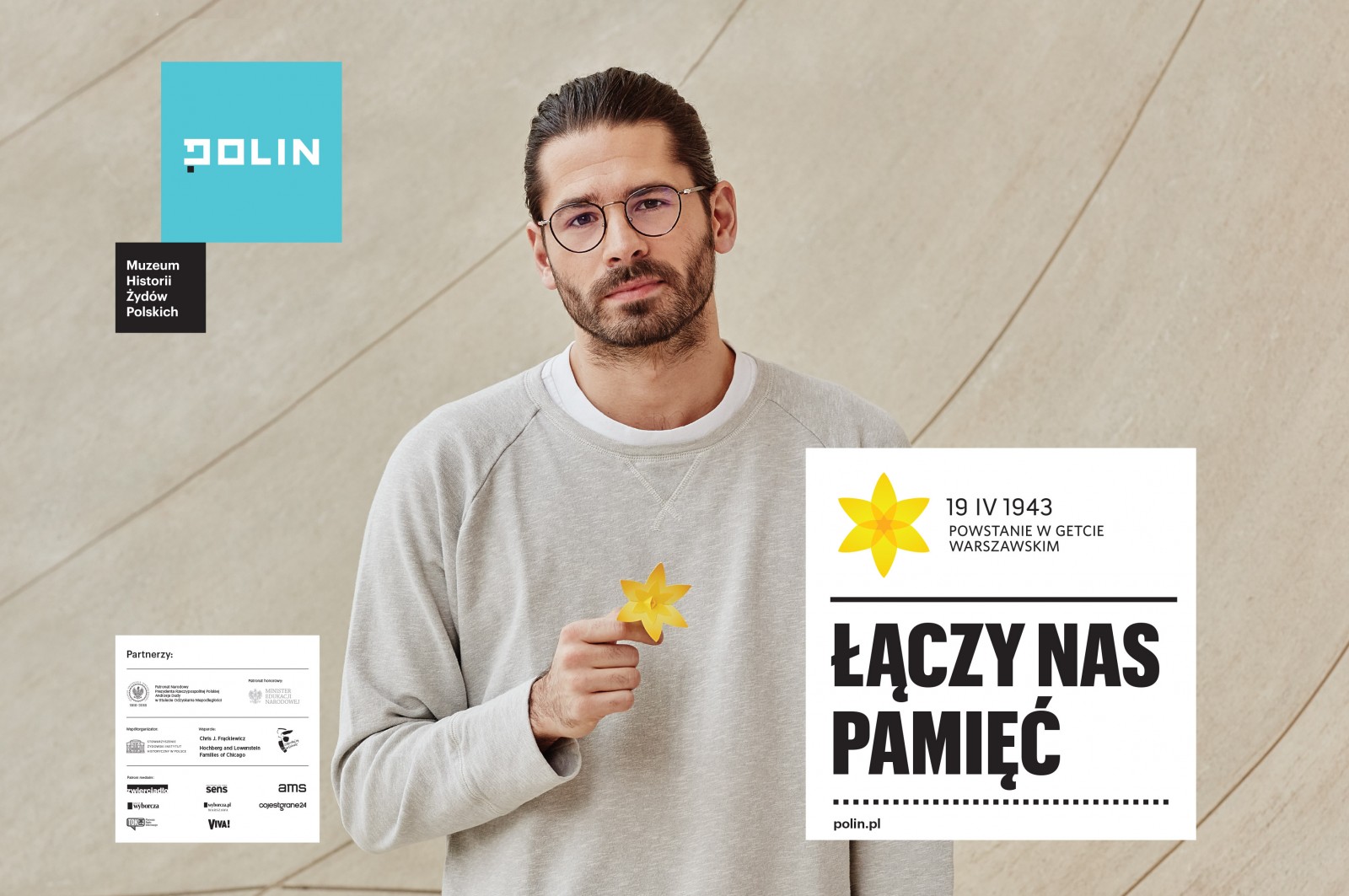 Akcja społeczno-edukacyjna Żonkile, 2018, Radzimir Dębski, JIMEK, Ambasador