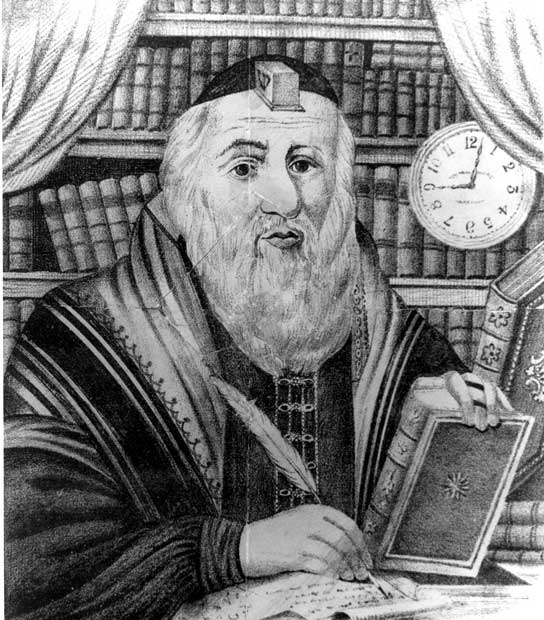 Eliasz ben Salomon Zalman - rycina