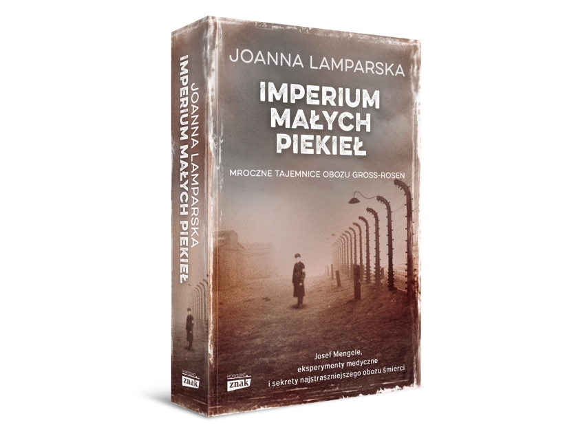 Okładka książki Joanny Lamparskiej "Imperium małych piekieł"