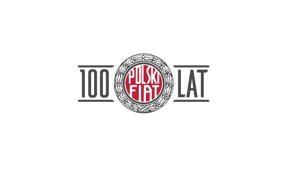 Logo "100 lat Fiat Polska"