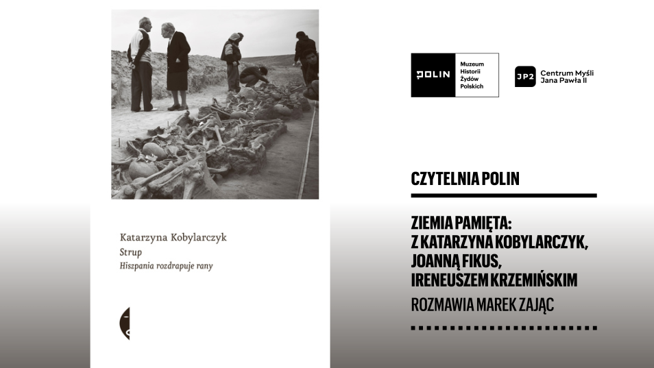 Okładka książki Katarzyny Kobylarczyk i zaproszenie na spotkanie 13 października
