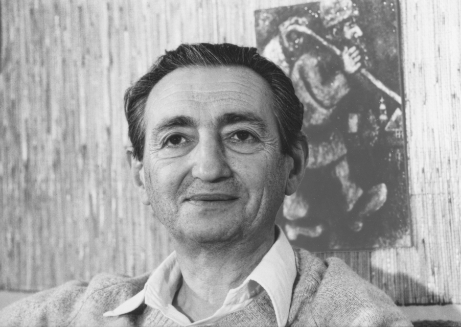 Uśmiechnięty mężczyzna - Marek Edelman