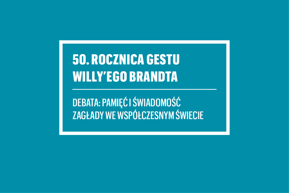 Na obrazie widzimy grafikę debaty rocznicowej.