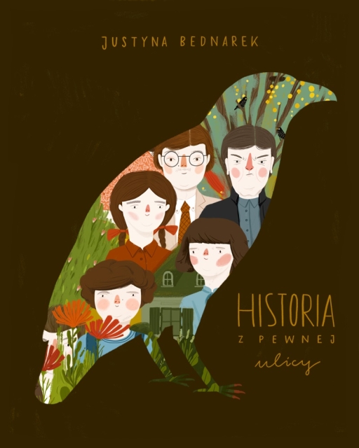 Na obrazie widzimy okładkę książki "Historia pewnej ulicy"