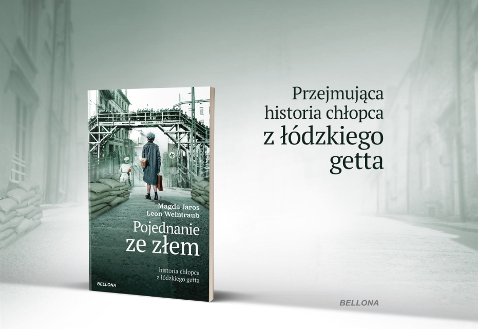 Na obrazie widzimy okładkę książki "Pojednanie ze złem"
