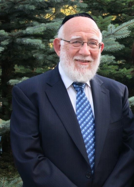 na obrazie widzimy gościa spotkania - Hershel Lieber.