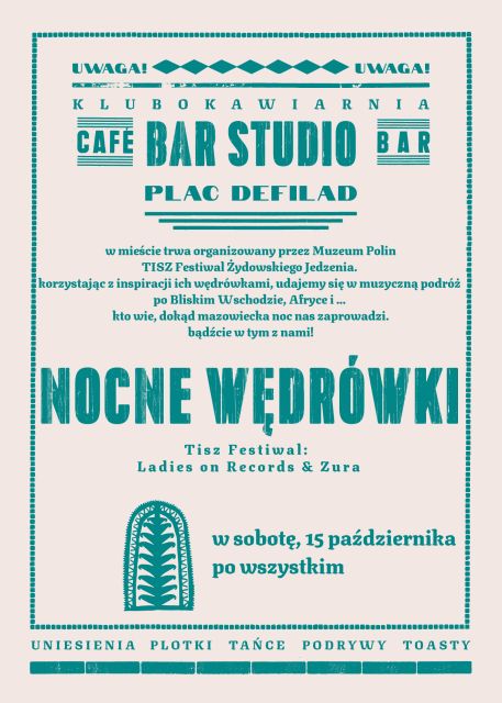 Opis plakatu w treści informacji.