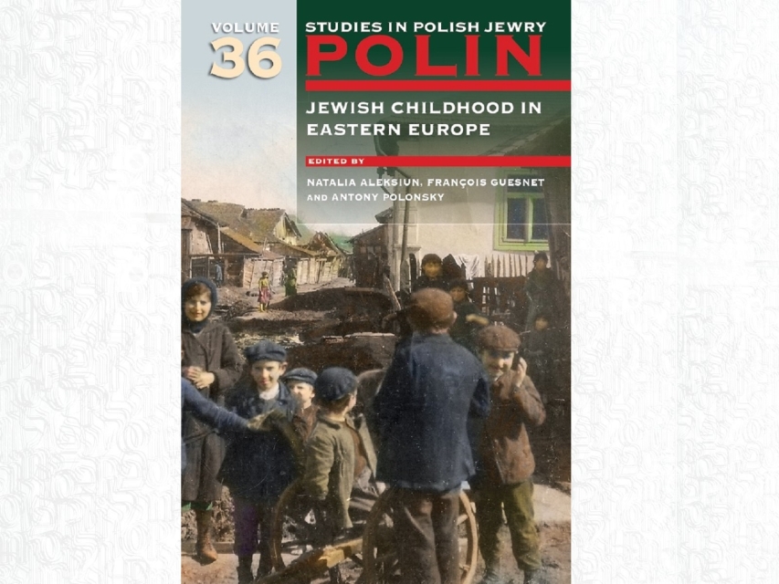 Cover of Studies in Polish Jewry POLIN "Jewish childhood in Eastern Europe".