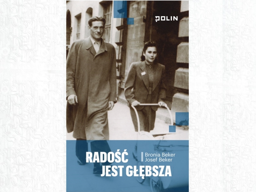 Okładka książki "Radość jest głębsza".