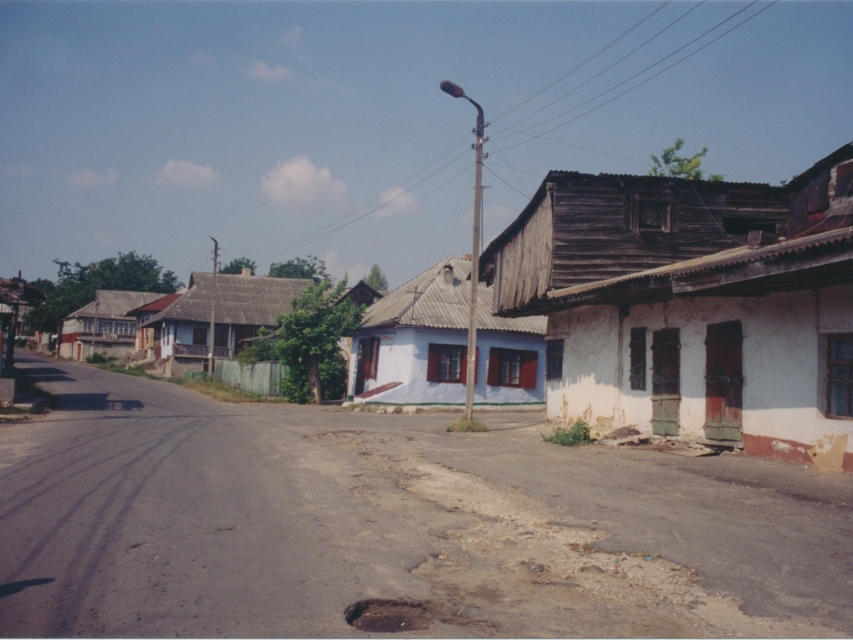 Miasteczko w dzisiejszej Ukrainie.
