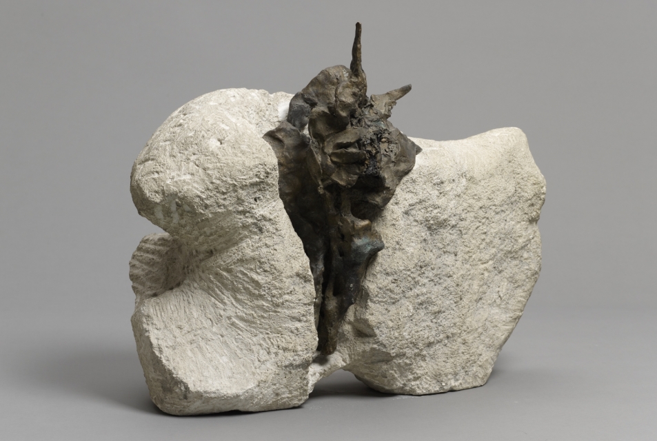 "The Consonant" sculpture by Alina Szapocznikow