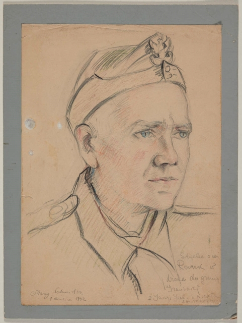 Obraz Mery Litauer-Schneider, Portret Romana Schneidera.