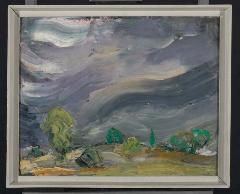 Obraz Mery Litauer-Schneider, Stormy Sky.