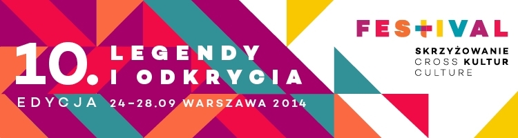 Plakat 10. edycji festiwalu skrzyżowanie kultur