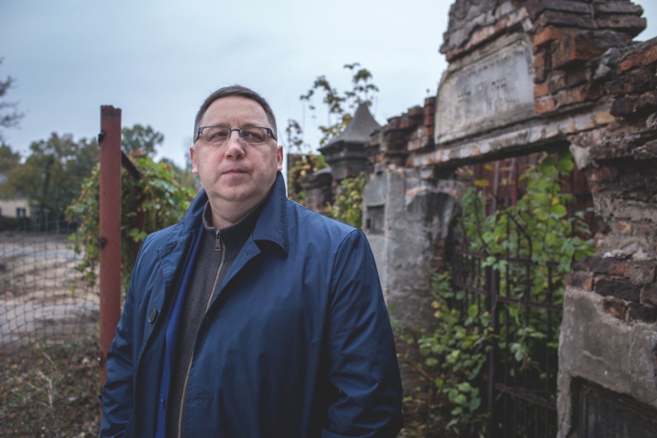 Zdjęcie portretowe. Robert Augustyniak - wyróżnienie w konkursie Nagroda POLIN 2016.