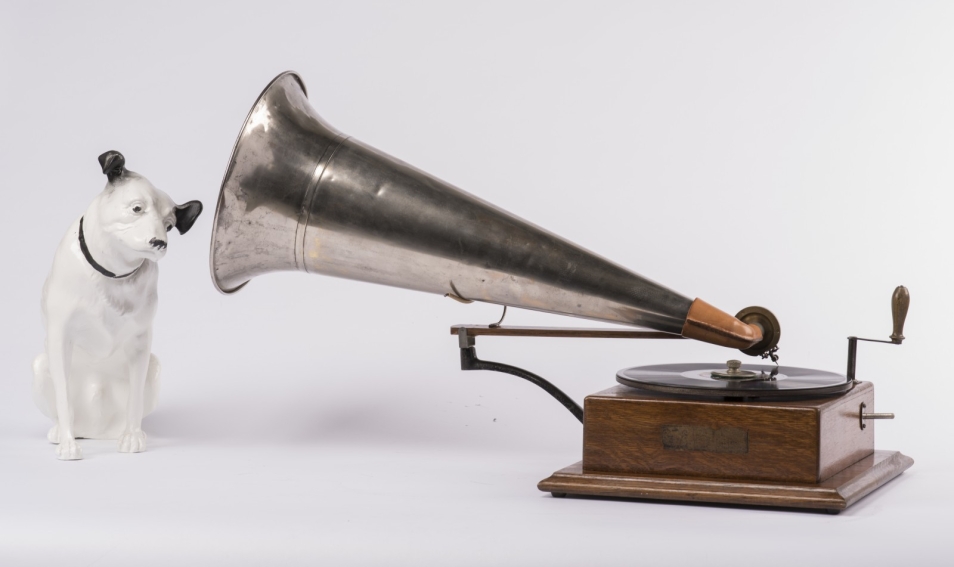 Gramofon model Junior, Emil Berliner, 1903 (kolekcja Jerzego Gogacza, Warszawa)