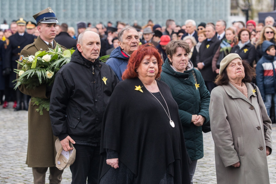 74. rocznica powstania w getcie warszawskim (19.04.2017)