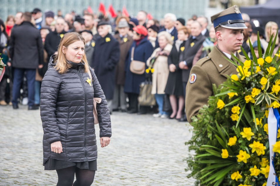 74. rocznica powstania w getcie warszawskim (19.04.2017)
