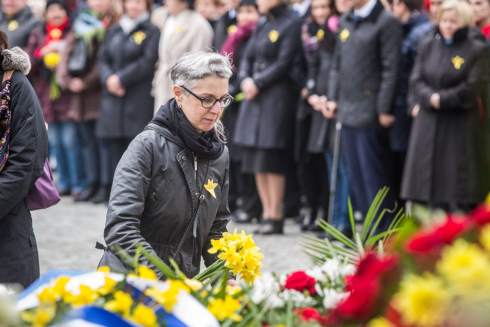 74. rocznica powstania w getcie warszawskim (19.04.2017)