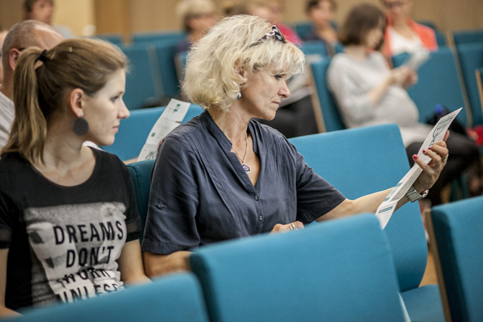 Spotkanie dla nauczycieli o programie edukacyjnym dla szkół.