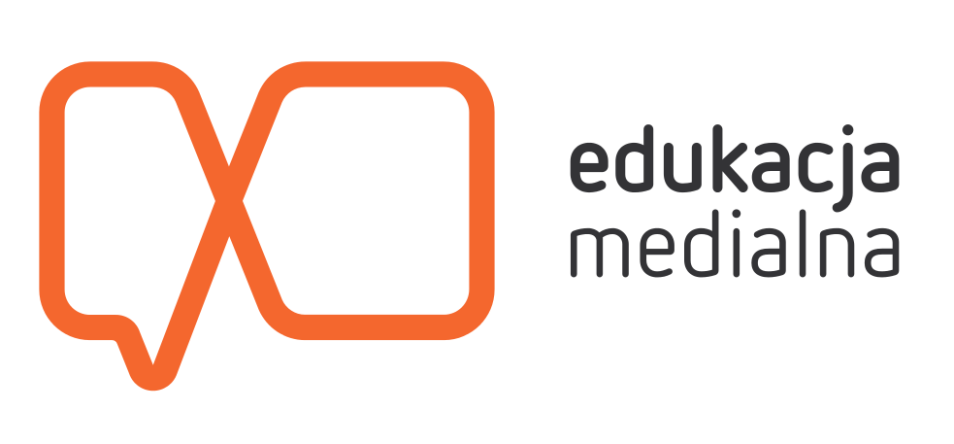grafika z napisem edukacja medialna.