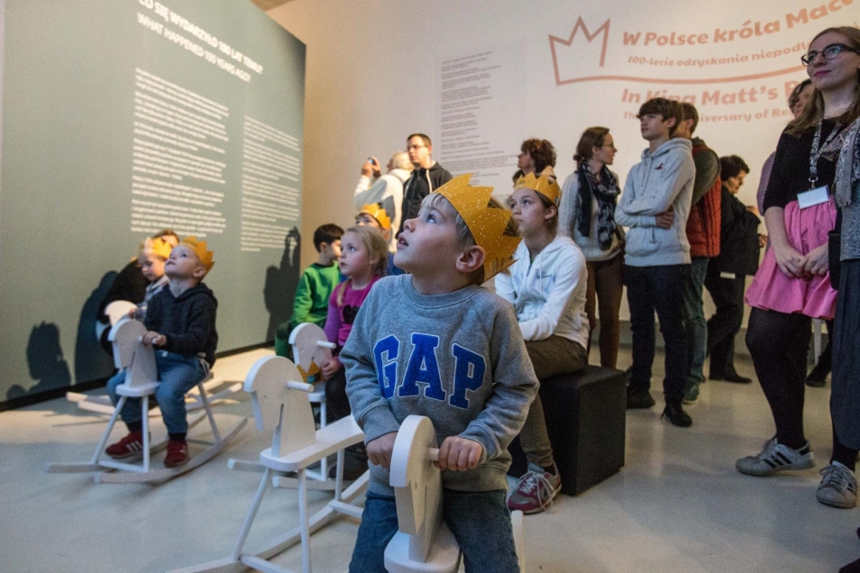 Finisaż wystawy "W Polsce króla Maciusia. 100-lecie odzyskania niepodległości" w Muzeum POLIN