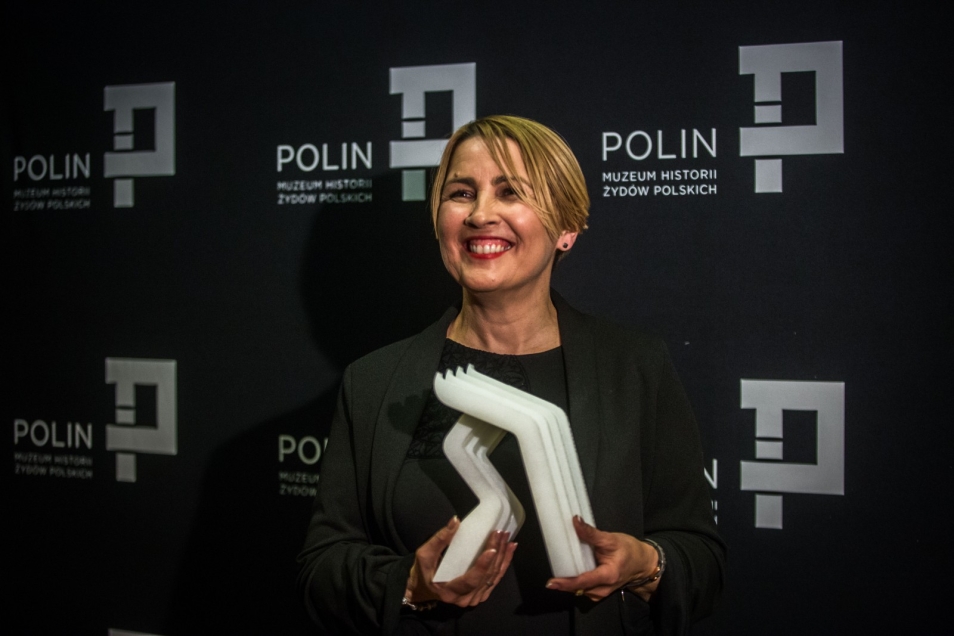 Joanna Podolska, Laureatka Nagrody POLIN 2017, fot. M. Starowieyska / Muzeum Historii Żydów Polskich