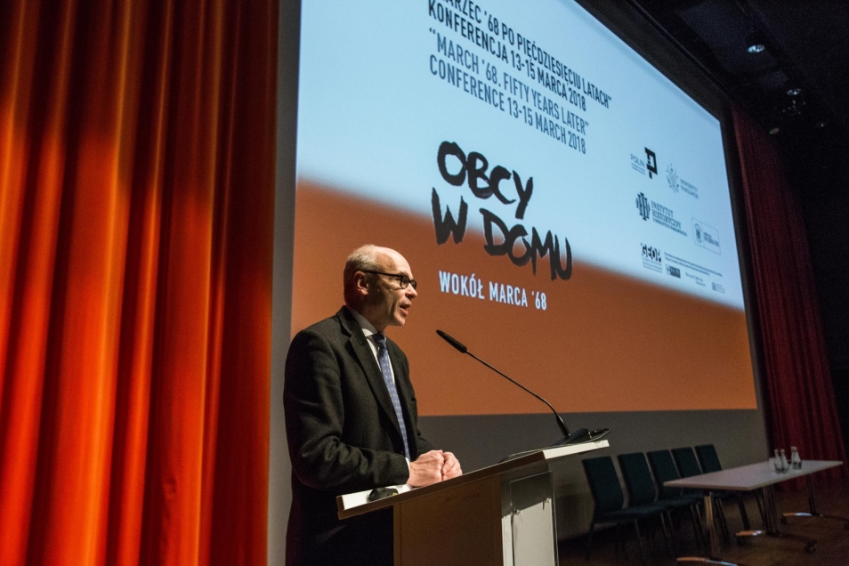 Otwarcie konferencji "Marzec '68 po pięćdziesięciu latach"