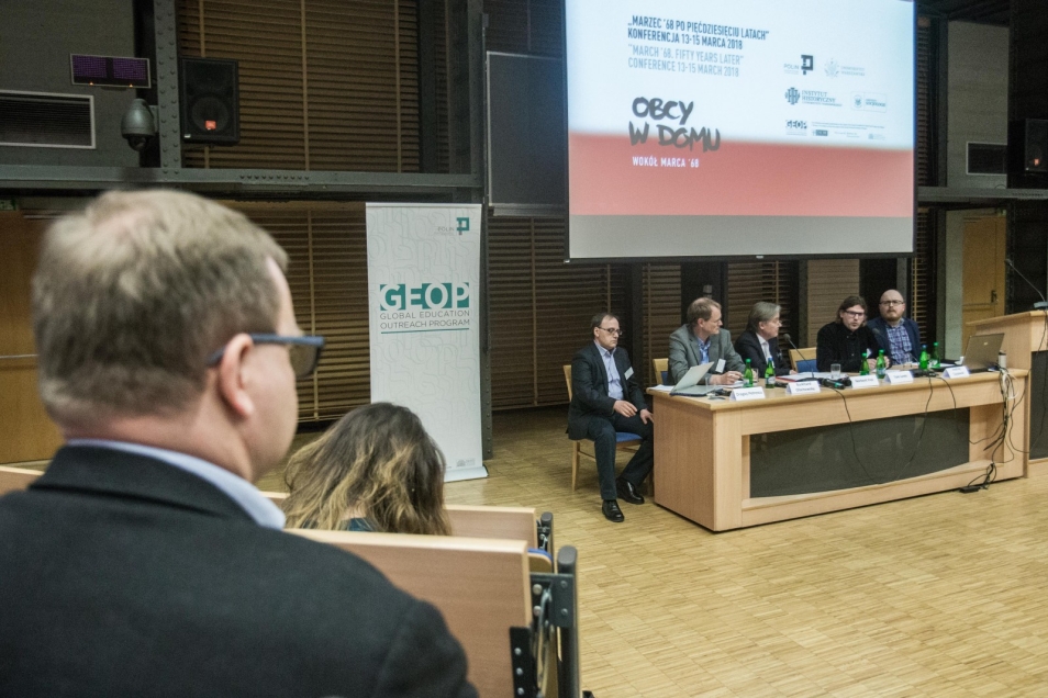 Otwarcie konferencji "Marzec '68 po pięćdziesięciu latach"