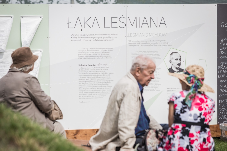 Łąka Leśmiana, 2018, Muzeum POLIN