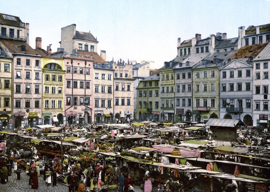 Stary Rynek w Warszawie.