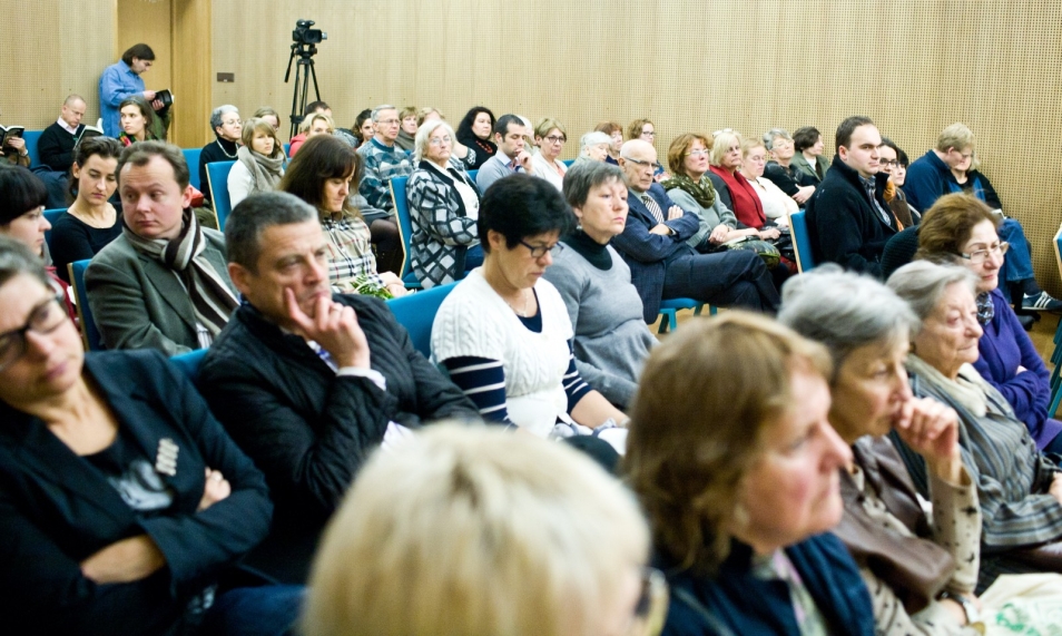 Uczestnicy spotkania z Hanką Grupińską w 2013 r.