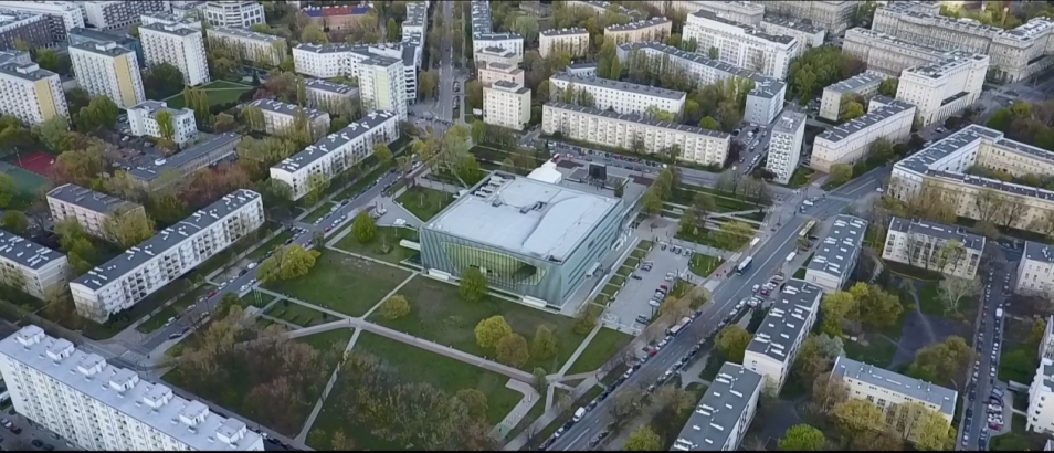 okolica Muzeum POLIN, ul. Lewartowskiego