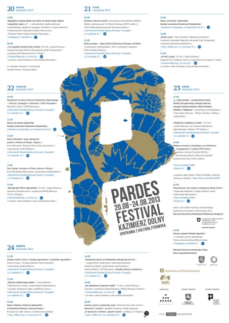 Program Pardes Festival