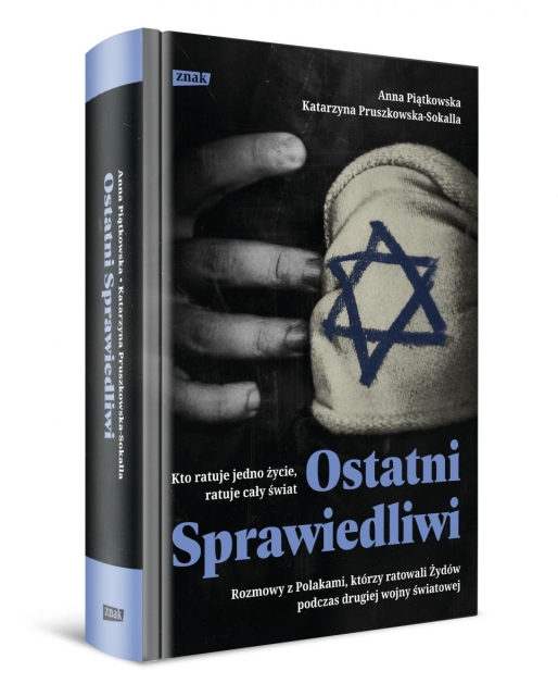 Grafika ilustracyjna - okładka książki "Ostatni Sprawiedliwi. Rozmowy z Polakami, którzy ratowali Żydów podczas drugiej wojny światowej"