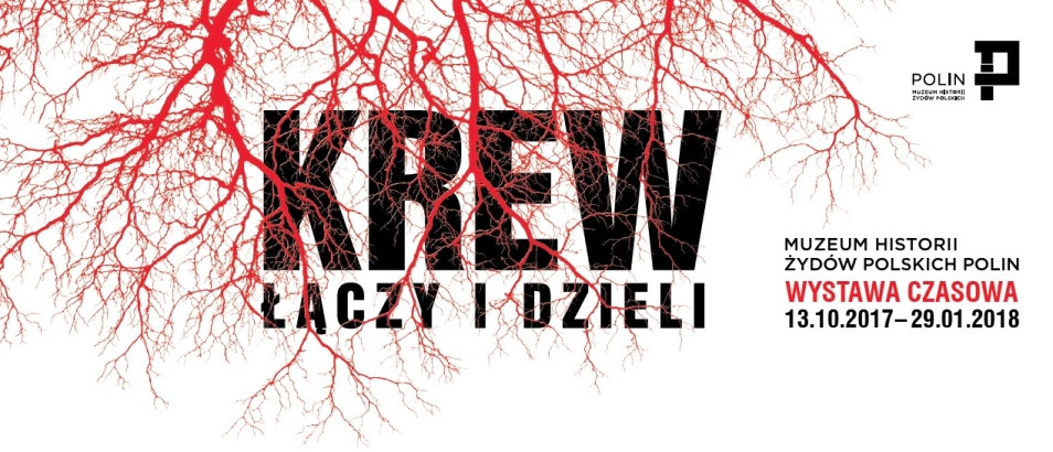 Grafika z napisem krew łączy i dzieli.