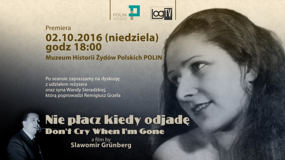 Grafika ilustracyjna. Nie płacz kiedy odjadę - premiera filmu