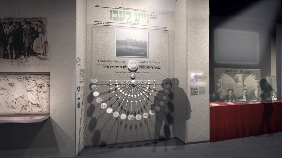 Galeria "Powojnie" w Muzeum POLIN