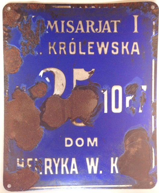 Tabliczka z napisem Misarjat I, Królewska