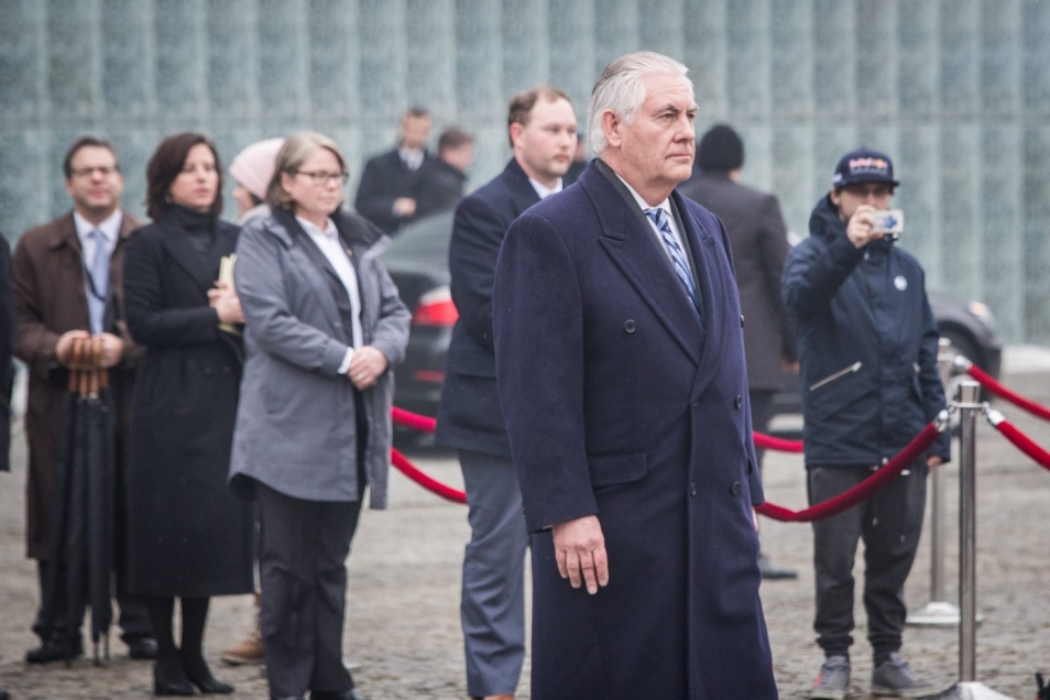 Rex Tillerson, Międzynarodowy Dzień Pamięci o Ofiarach Holocaustu