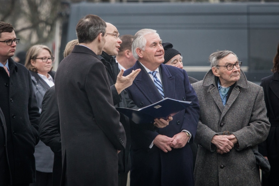 Rex Tillerson, Międzynarodowy Dzień Pamięci o Ofiarach Holocaustu