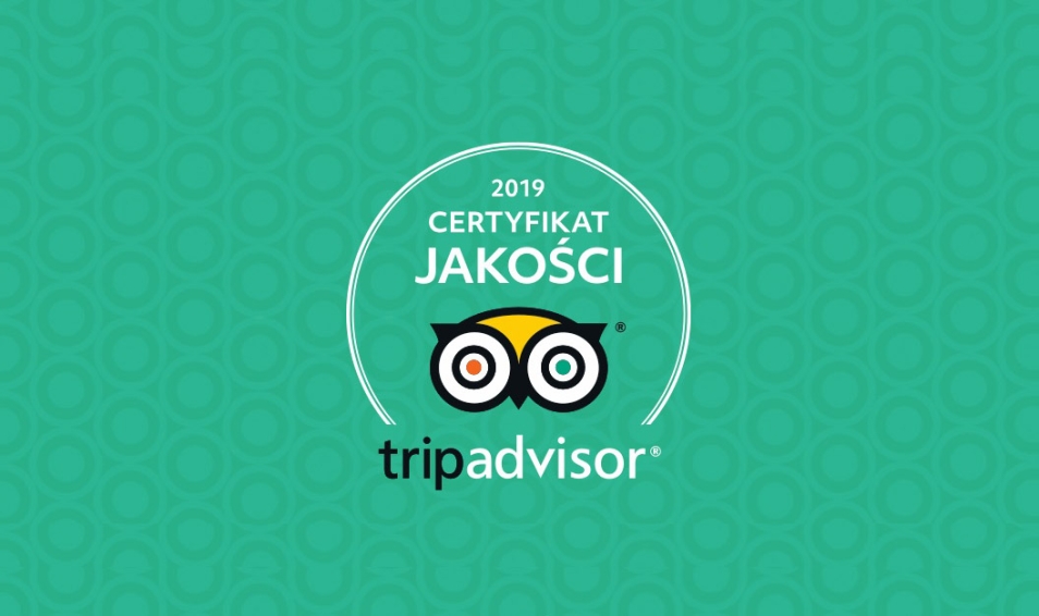 Certyfikat Jakości TripAdvisor 2019 dla Muzeum POLIN